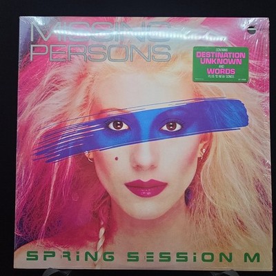 Missing Persons   Spring Session   LP Vinyl   Capitol   12228   Shrink   Promo