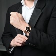 Audemars Piguet Millenary Watch 40MM Brown Index Hour Markers Dial Rose Gold 6