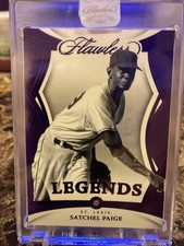 2025 Panini Flawless Satchel Paige Legends /2 Ruby (Diamond) FOTL SEALED
