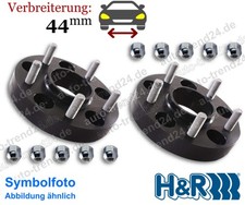 Spurplatten schwarz 44mm/Achse u.a.: Land Rover Discovery Sport L550 2014-2025