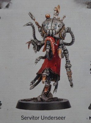 Warhammer 40k Adeptus Mechanicus Servitor Overseer NEW NO BOX