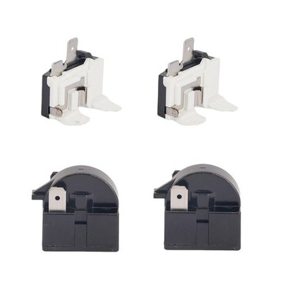 QP2-4.7 Refrigerator PTC Starter Relay and 6750C-0005P Overload Protector Combo