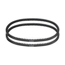 2Pcs 3LX240 Rubber V Belt, 24" Length x 0.37" Width x 0.22"Thick Industrial Belt
