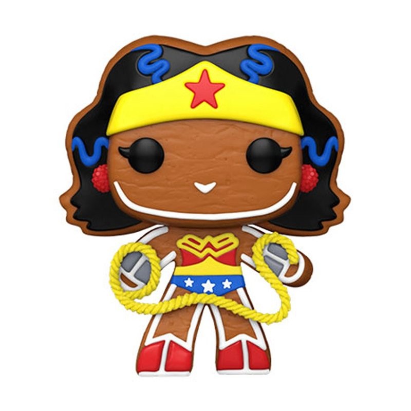 Funko Multicolore Pop! Dc Comics Holiday Heroes 2022 Wonder Woman (446) - Immagine 2