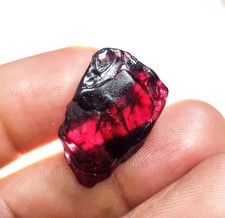 37 Ct Raw 100% Natural Red Garnet Rough Healing Crystal Loose Gemstone
