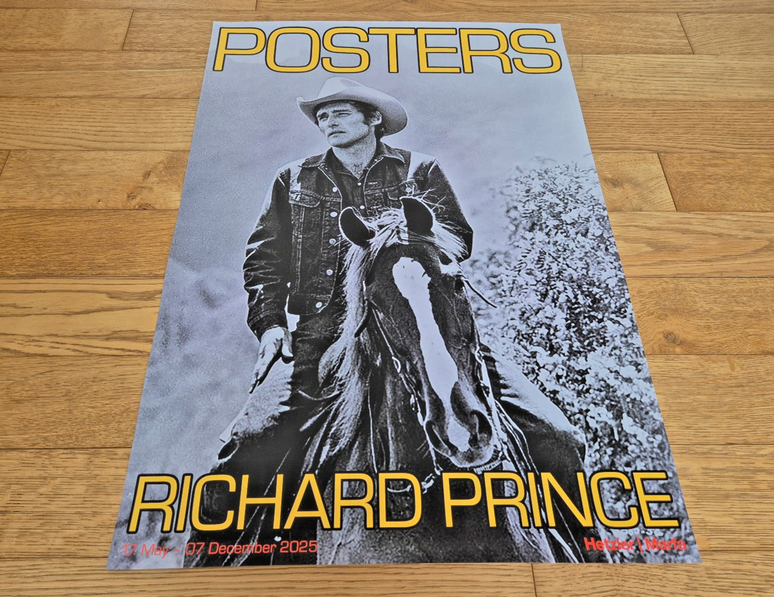 🟦 Richard Prince - Affiche originale d'exposition - Galerie Max Hetzler... image 9