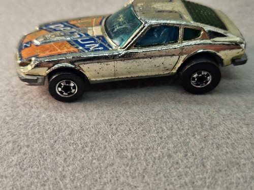 Vintage 1976 Hot Wheels Z Whiz Chrome Datsun 240z Hong Kong 1/64 Die cast - Picture 7 of 8