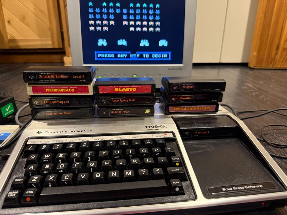 TI-99/4a Computersystem - Bild 2 von 4