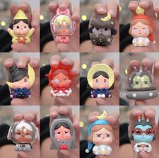 Crybaby Crying To The Moon Sitting Series blind box Mini Figures Toy Gift
