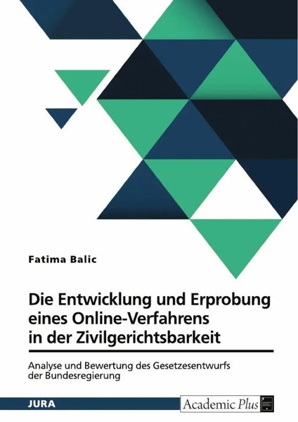 Fatima Balic | Die Entwicklung Und Erprobung Eines Online-Verfahrens In Der...-image