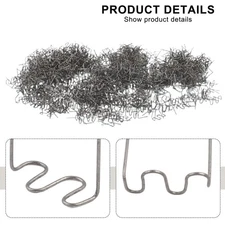 0.6mm S Wave Staples For Auto Bumper Bodywork Plastic Stapler Repair Kits 1000x