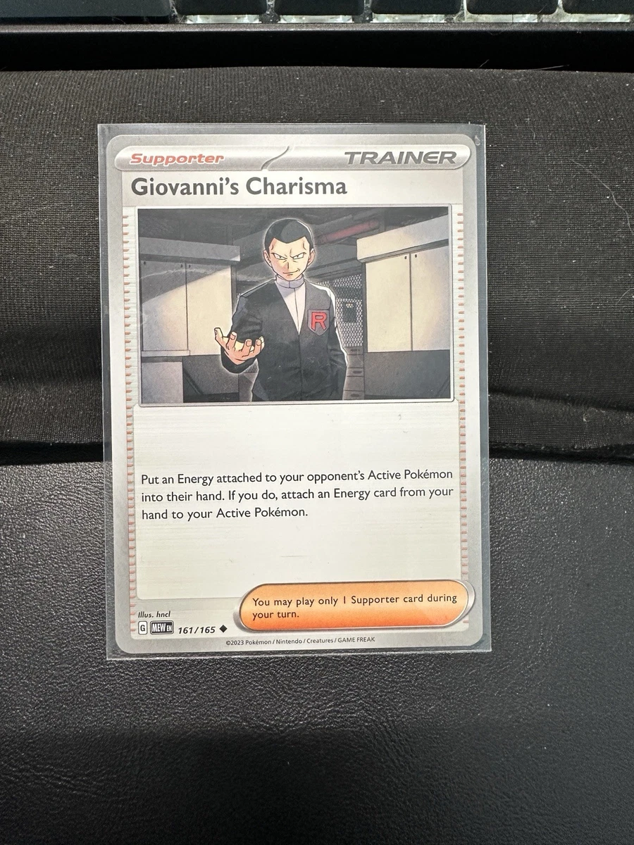 Giovanni's Charisma Pokmon TCG Cards for sale | eBay