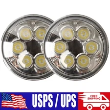 2pcs 30W PAR36 LED Work Lights Hi-Lo for John Deere 300B 302A 310 310A 3300 4400