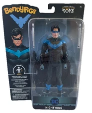 Noble Collection BendyFigs: DC Justice League: Nightwing Action Figure & Stand