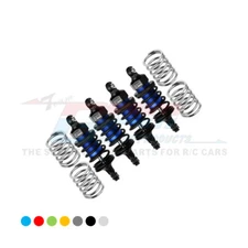 For Traxxas 4-Tec 2.0/3.0-ALLOY FRONT (58MM)+REAR (60MM) OIL FILLED ULTRA SHOCKS