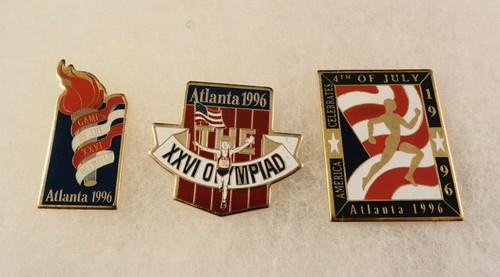 5 Pin's Jeux olympiques Atlanta 1996 - Collection