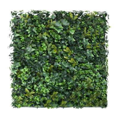 20''x20'' Artificial Faux Tropical Leave Wall Hedge Decor Privacy Fence Panel DIY