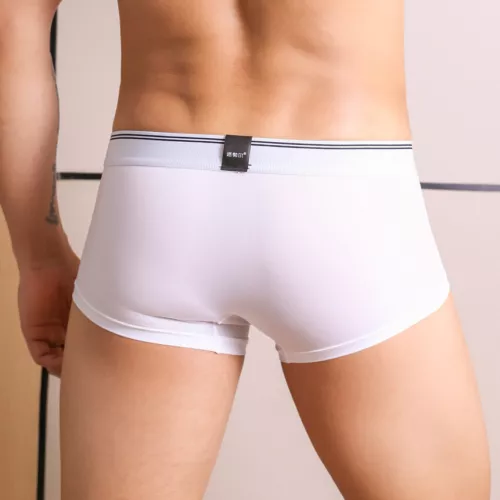 Paquete de 1/4 calzoncillos boxer para hombre ropa interior bolsa abultada calzoncillos suaves transpirables - Imagen 16 de 70
