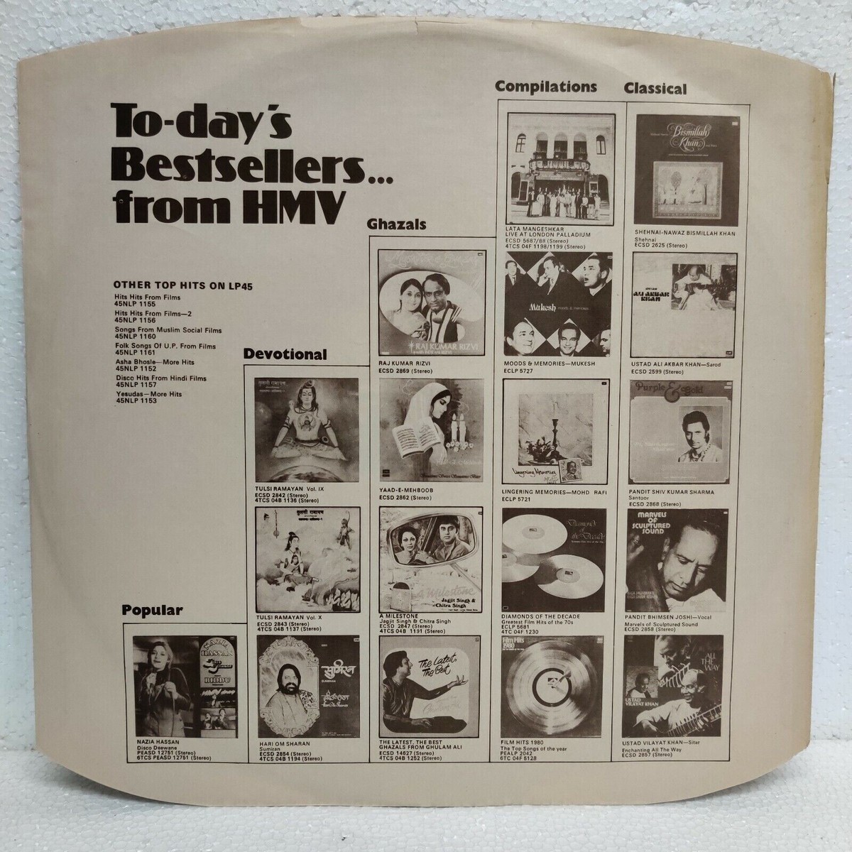 ボリウッド音楽 Raghunath Seth/Yeh Nazdeekiyan Yeh Nazdeekiyan