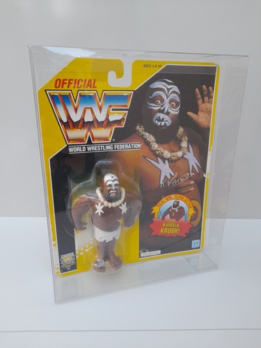 WWF KAMALA HASBRO WRESTLING FIGURE MOC WWF SERIES ...