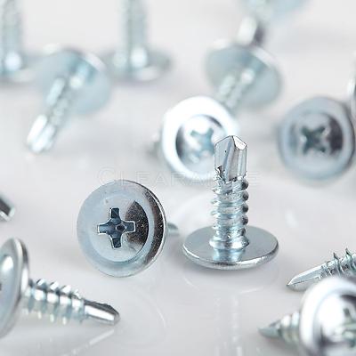 #8 Phillips Truss Head Zinc Sheet Metal Self Tapping Screw 18-8 Steel Plated
