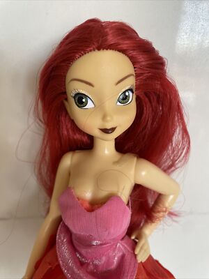 Rosetta Pixie Hollow Disney Store Fairies Tinker Bell Fairy Friend 11'' Doll