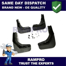 Tailored Mud Flaps Set of 4 For Mercedes GLA220/200 No Step 2014-2020 Rampro