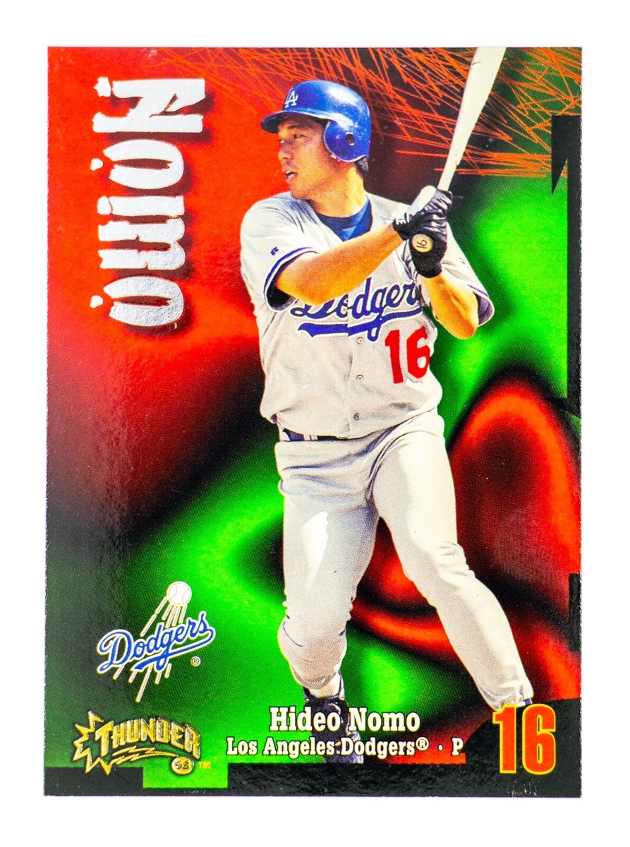 Hideo Nomo #16 (1998 Skybox Circa Thunder) Baseball Card, Los