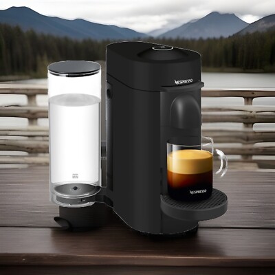 Nespresso  VertuoPlus  Espresso Machine by Delonghi- Black Matte New