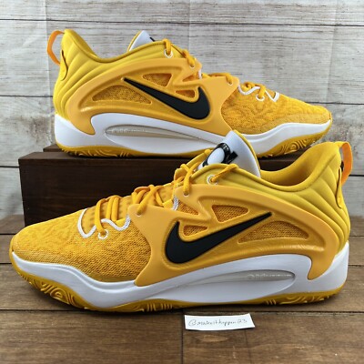 Nike KD 15 TB Promo University Gold Yellow DX6648-701 Men Size 17