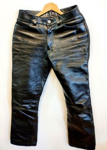 Pantaloni in Pelle Y'2 PELLE UOMO MOTO BIKER L VINTAGE USATO ORIGINALE DAL  GIAPPONE | eBay
