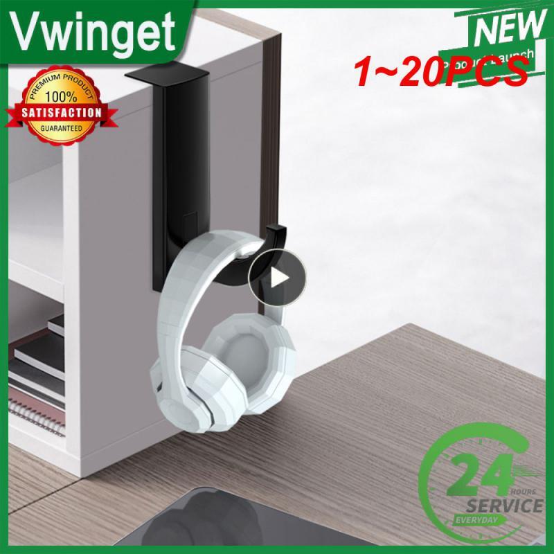 1~8PCS Headset Hanger Wall Hook Headphones Stand Universal Headphone PC Monitor