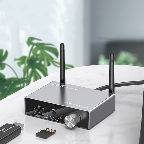 Récepteur émetteur sans fil Bluetooth 5.3 3,5 mm adaptateur audio AUX vers RCA HiFi - Photo 10/21