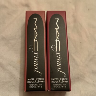 MAC Macximal Matte Lipstick 683 & 667 - 2 pack ! - NIB