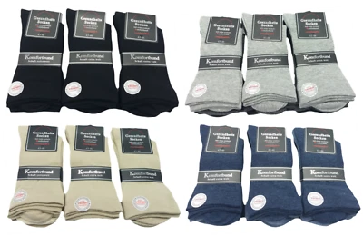Damen & Herren Socken/ohne Gummi/venenfreundlich/Top für Diabetiker/bis Gr.50