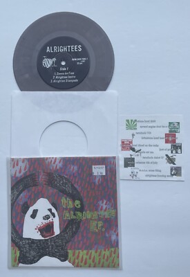 THE ALRIGHTEES~The Alrightee E.P. 33RPM ORIG 2007 Boom Chick 7000-7 N.O.S./MINT