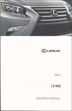 2014 Lexus Ls 460 Owners Manual User Guide