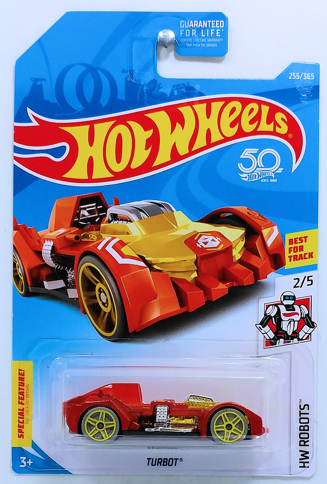 Hot Wheels 50 anniversary Turbot Orange 2018 HW Robots 887961540765 eBay