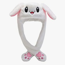 Gorro Con Orejas De Conejo Influencer Para Ni as Suave De Piel Felpa Beb s Chica
