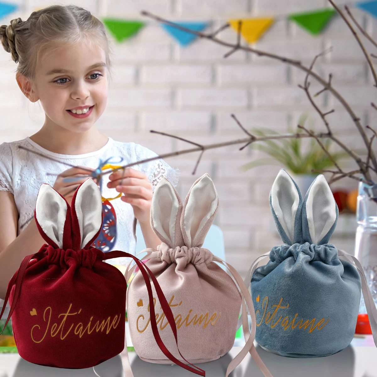 Easter Decoration Creative Bag Personalised Easter Bunny Rabbit