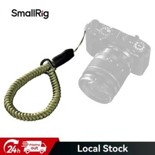 SmallRig Camera Wrist Strap, Universal Braided Camera Hand Strap (Green) 5054