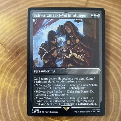 Schwarzmarkt-Verbindungen Magic The Gathering Etchet Foil Assassins Creed 