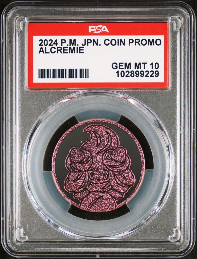 【PSA10】 マホイップ/Alcremie ポケコイン コインコレクション Alcremie Pokémon Coin PSA10 2024 Coin Collection Mint | eBay