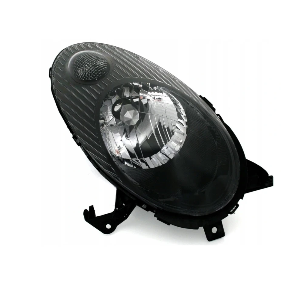 Scheinwerfer Set Frontscheinwerfer für Nissan Micra K12  Schwarz H4  - Bild 2 von 4