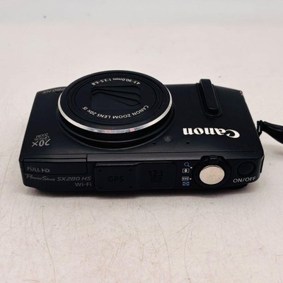 Canon PowerShot SX280 HS 12.1MP Digital Camera - Black for sale