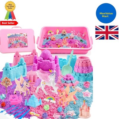 Pädagogisches Einhorn Sandspielzeug Set - Perfekte Einhorn Geschenke für Alter 3-10