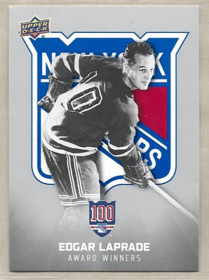 Edgar Laprade 2025-26 New York Rangers Centennial Award Winners #157