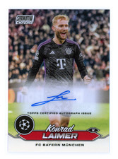 Konrad Laimer Stadium Club Chrome UCL 2023/24 Auto
