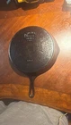 Vintage Wagner Ware #9 Sidney -0- heat ring, double pour 1059  cast iron skillet