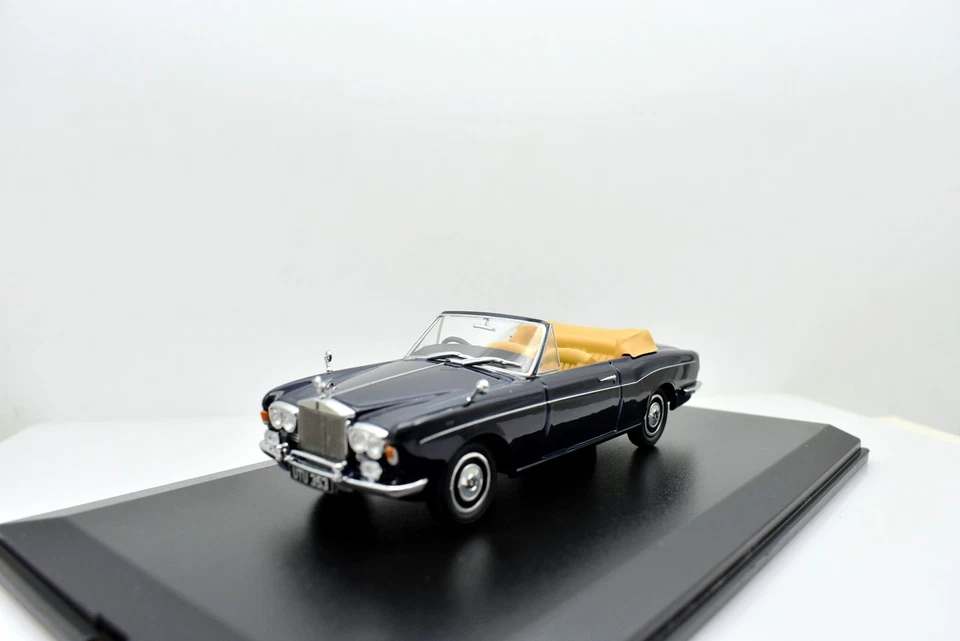 Modellino auto scala 1:43 Rolls royce corniche car modellismo statico epoca - Immagine 4 di 4